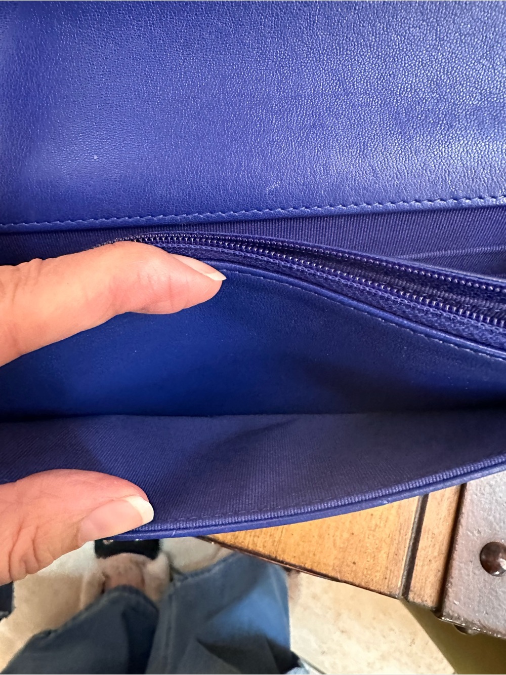 CHANEL 19 Wallet on Chain WOC microchipped full set - Picture 7 of 15